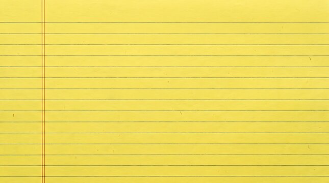 Yellow lined paper texture background