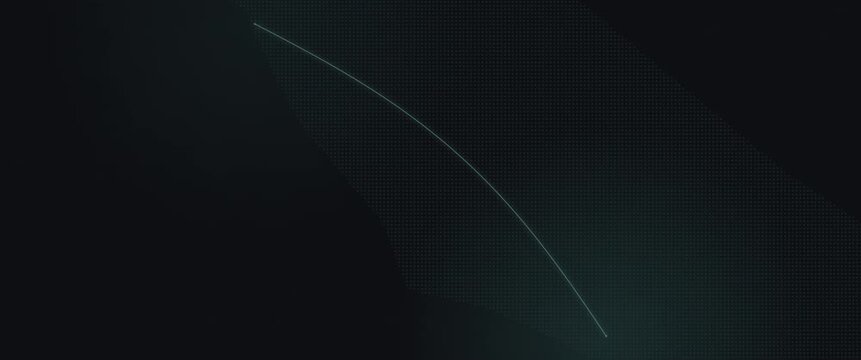 Cinematic widescreen teal coastal arc anamorphic seamless loop