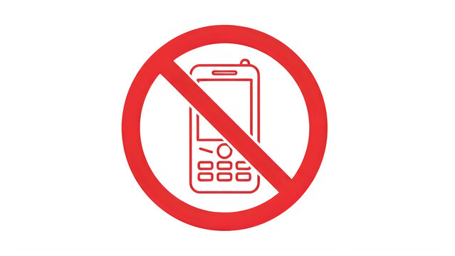 Prohibition sign for vaping or e-cigarettes