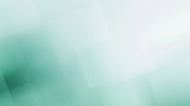 Abstract Mint Green Gradient Geometric Presentation Background