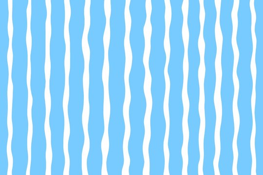 Mediterranean Style Seamless Pattern with Blue and White Vertical Waves for summer beach product packaging, textiles, swimwear apparel, banner layouts, maritime greeting cards, home decor prints.