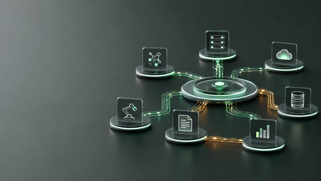Centralized Business Platform Integrating Data, AI, and Automation