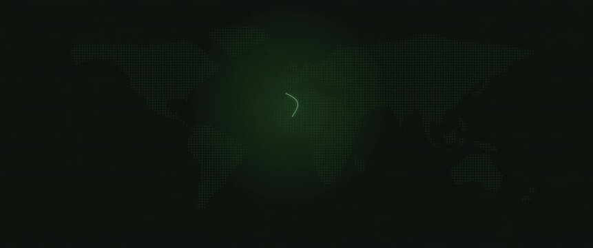 Cinematic widescreen flaring midpoint arc map anamorphic seamless loop