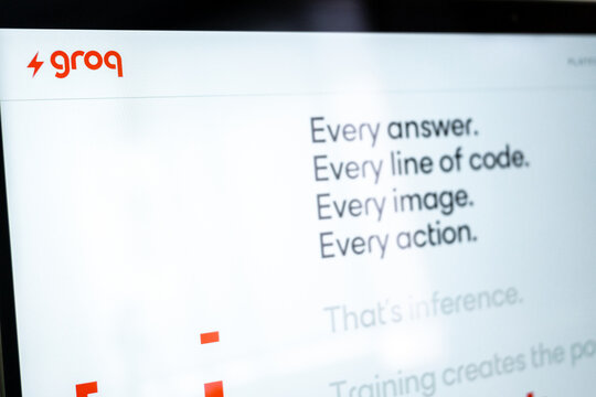 Groq artificial intelligence processing answers and actions
