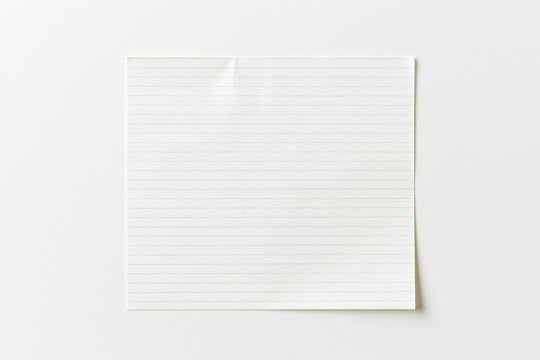 Minimalist note paper background for design and planning