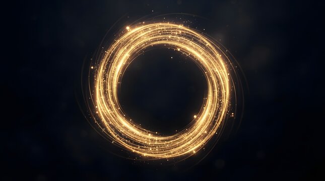 Stunning View of a Spiral Galaxy Showcasing Its Bright Core and Radiant Arms Against the Dark Cosmos