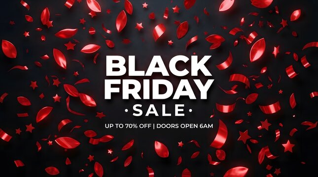 Exciting Black Friday Sale Event with Massive Discounts Up to Seventy Percent Off Storewide Starting Early Morning