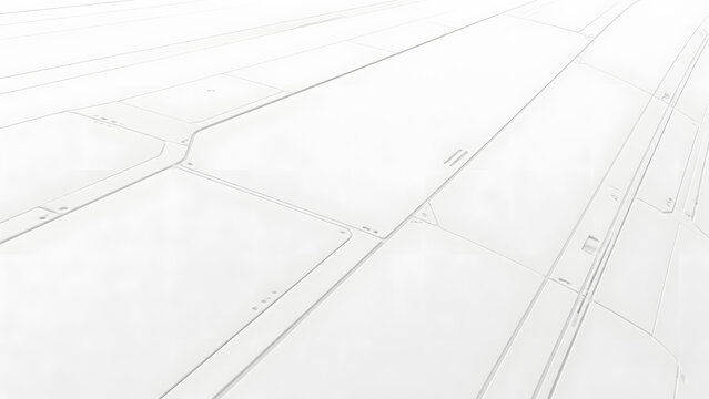 Sci-fi white metallic panel plating texture background