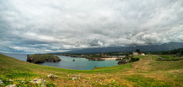 Plya de Borizo desde el mirador