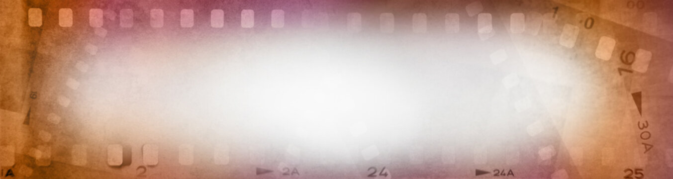 Film strip negatives background