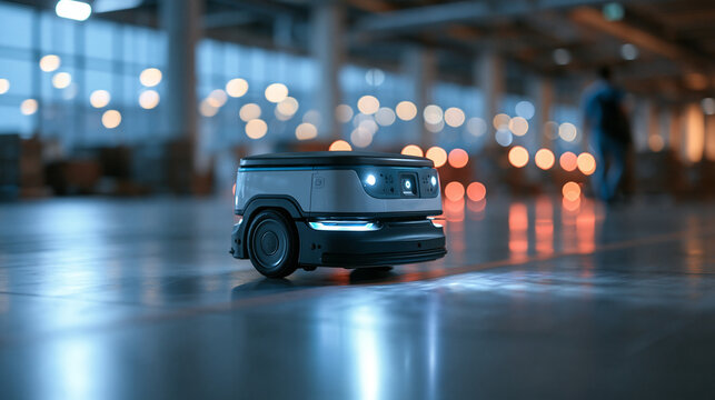 Autonomous Mobile Robot Navigating in Modern Warehouse Logistics Center
