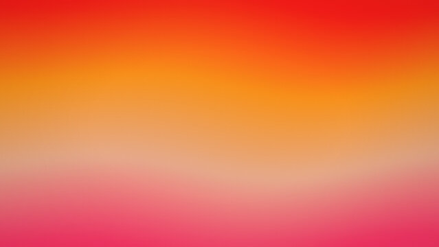 Abstract warm gradient background featuring smooth color transitions from red through orange to pink and beige creating a soft colorful vibe for design