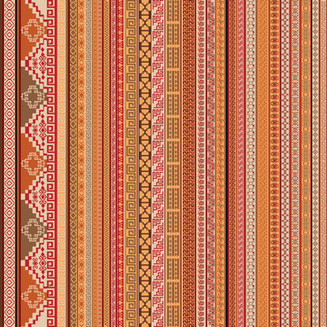 Inca textiles, Inca textile design, geometric shapes.