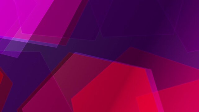 Deep Purple Prismatic Shards Forming an Abstract Frame with Central Negative Space