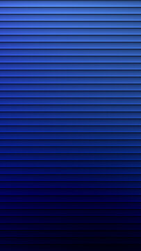 Blue striped gradient background with vivid horizontal line bold pattern and smooth vertical blend texture design