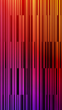 Vertical line pattern background with red orange and purple gradient bar for colorful digital wallpaper design