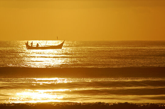 nascer do sol pesca peixe arte 