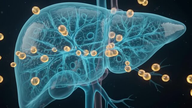 Liver Detoxification and Hepatic Metabolism Visualization for Healthcare and Medical Education