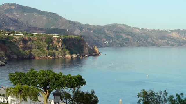 Nerja and the Mediterranean Sea 
