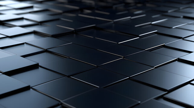 3D metallic geometric panels background. Ideal for tech presentations, business slides, modern web banners, and corporate posters