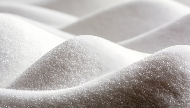close-up image of refined sugar with a background resembling Sugar Hills