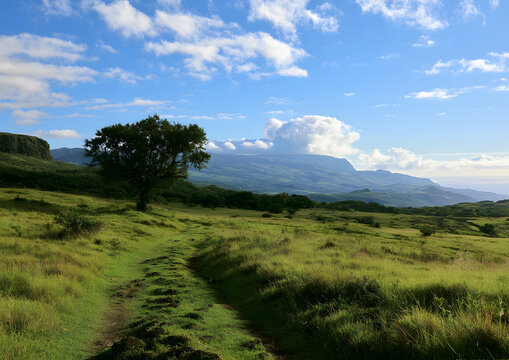 Savana de Saint-Paul, Cap la Houssaye, ile de la Reunion, ao&ucirc;t 2022
