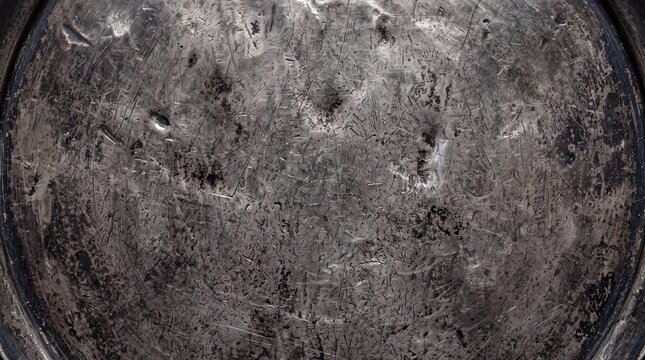 Vintage Scratched and Distressed Metal Texture Background