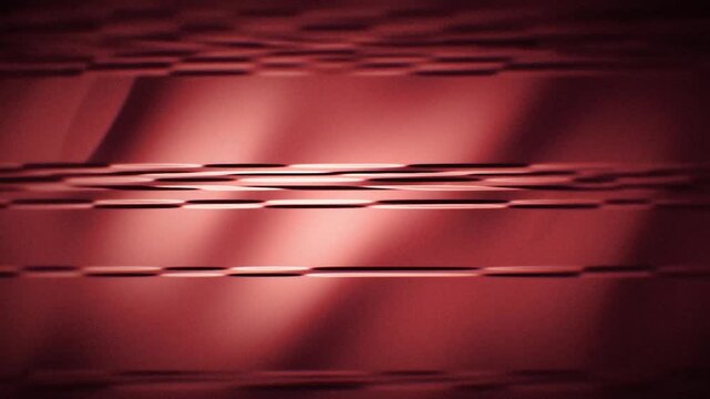 Pink rose smoke waves with embossed digital glitch and dark cinematic grain for seamless loop motion backgrounds, titles, and branding.