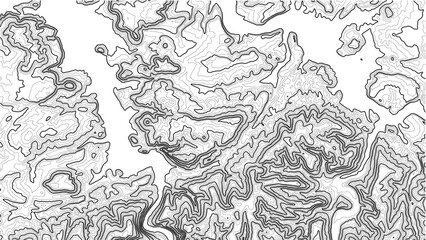 Bald Knob Topographic Map White Background Minimalist Contour Lines 4K Arkansas © Auras