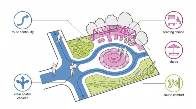 Inclusive public space planning for community participation