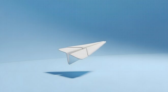 Paper Airplane Concept for Communication and Messaging