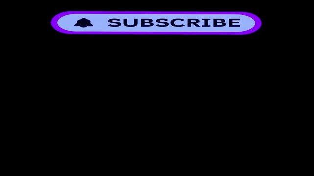 Subscribe Button Animation top Position Transparent Background Help you quickly overlay the animated button onto your project like a transparent sticker