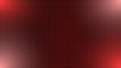 Obraz premium Dark Red Tech Grid Abstract Background with Glowing Corners