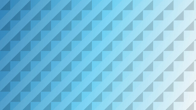 Modern Light Blue Gradient Abstract Geometric Pattern Background with Diagonal Stripes and Triangles