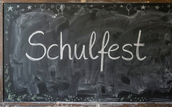 Schulfest Schultafel Schulanfang Feier Veranstaltung Event Schueler Schule