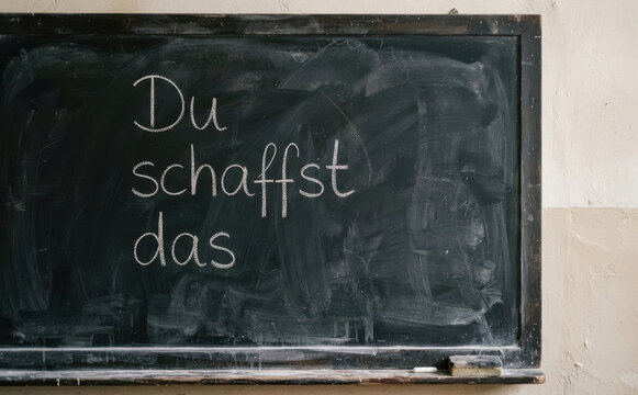 Du schaffst das Tafelbild mit Motivation und Erfolg fuer Lernen Schule und Beruf
