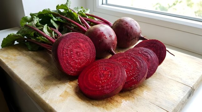 Beets Sliced Fresh Cardiovascular Health Food