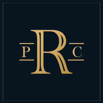PRC monogram design
