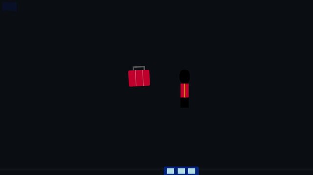 Minimalist London Travel and British Business Motion Graphic