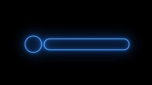 Lower third neon line animation title. Simple and comfortable to use. lower third animation, modern news lower third title bar 4K animation.