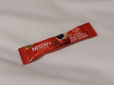 Nescafe classic instant coffee stick in Bencoolen, Singapore