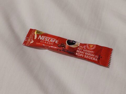 Nescafe classic instant coffee stick in Bencoolen, Singapore