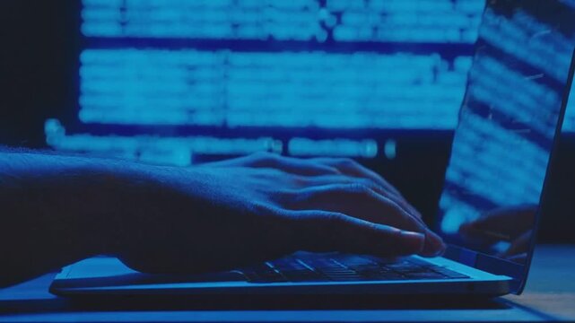 Man Working with Chat GPT AI Bot Online and Interacting with Virtual Assistant