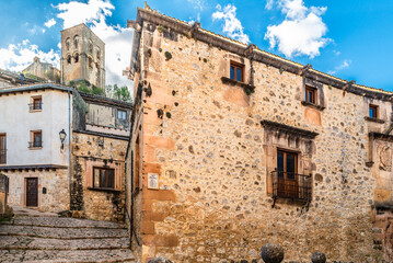 Fototapeta premium The charming town of Sepulveda, province of Segovia, Spain, Europe