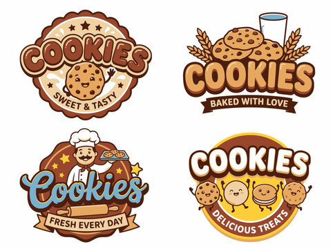 4 set Cookies logo