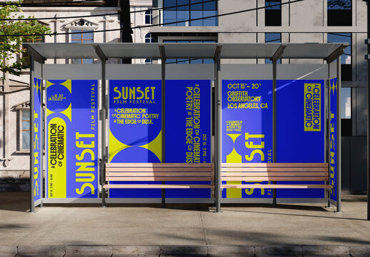 Bus Stop Mockup
