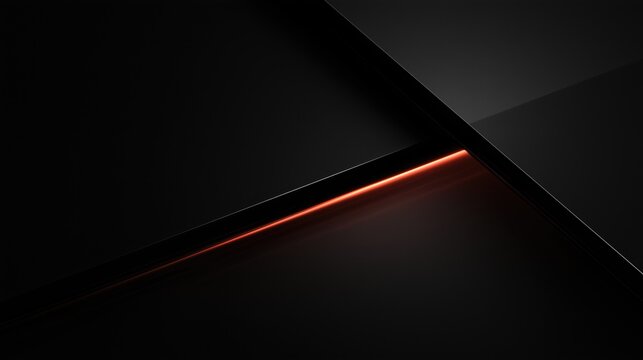 Change and innovation in modern technology with glowing red lines on dark abstract geometric backgrounds