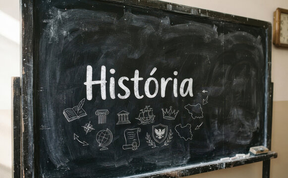 Hist&oacute;ria lousa escolar educa&ccedil;&atilde;o ensino sala de aula aprendizagem conhecimento