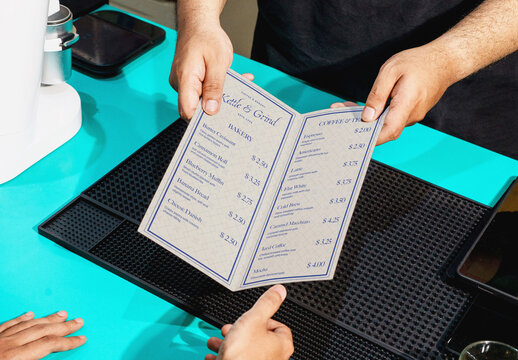 Bifold Brochure Mockup