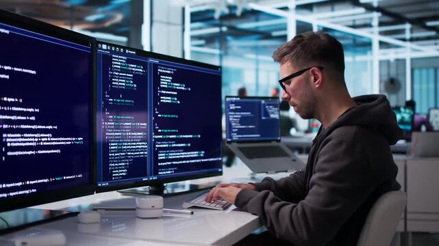 Software Engineer Writing Secure Code